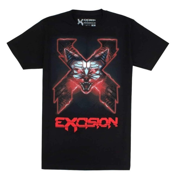 Excision Robo Kitty Tee unisex sizing - Picture 2 of 4